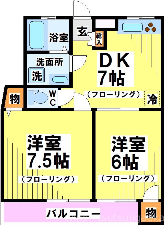 第2ドリームハイツ 間取り