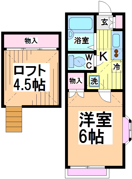 ハイツラベンダー 間取り