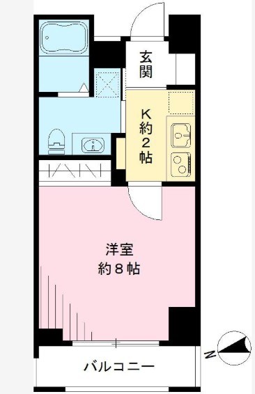 クラヴィーア仙川 間取り
