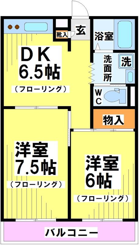 サンクレスト 間取り図