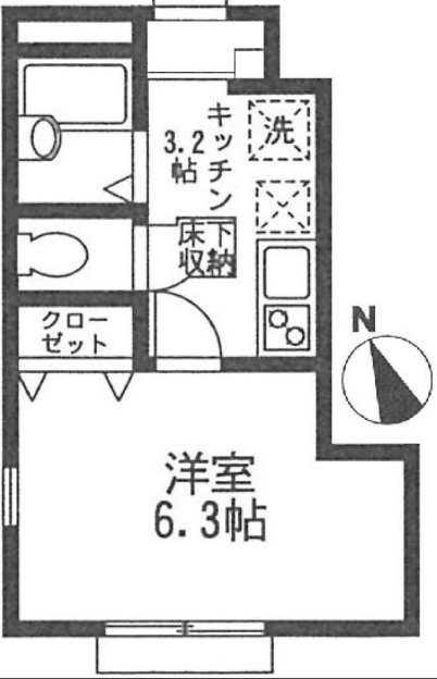SHUKURA菊野台（シュクラキクノダイ） 101号室 間取り