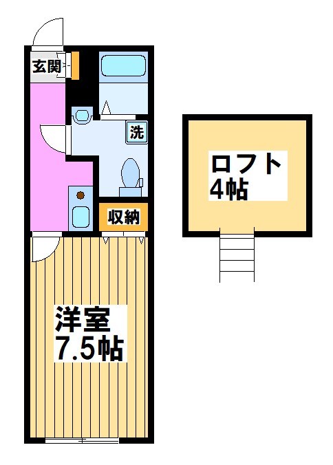 カトルセゾン調布 間取り