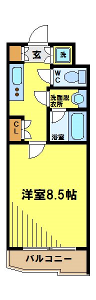 東京都世田谷区北烏山９丁目 間取り