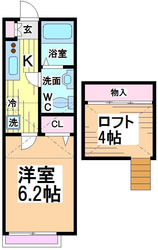 ハイツカトレア 間取り