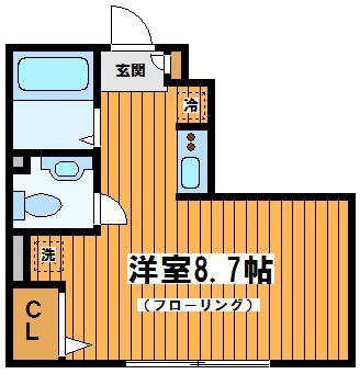 Cerisier Chofu 間取り