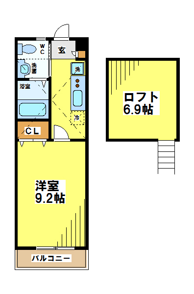 東京都世田谷区南烏山６丁目 間取り