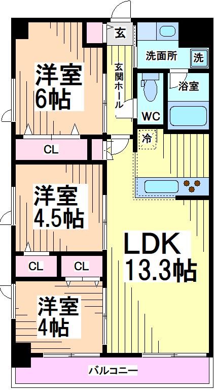 SASAZUKA　TODAY 間取り