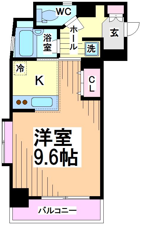 クリエ笹塚 間取り