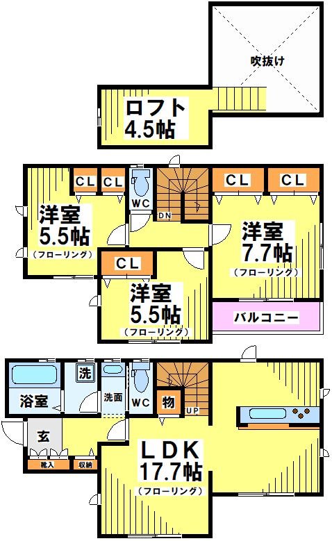 深大寺東町プレミアムハウス 間取り