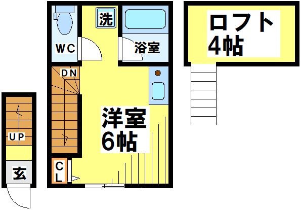 マティコートつつじヶ丘 206号室 間取り