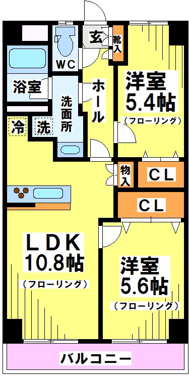 PARK　MODERN　つつじヶ丘 間取り