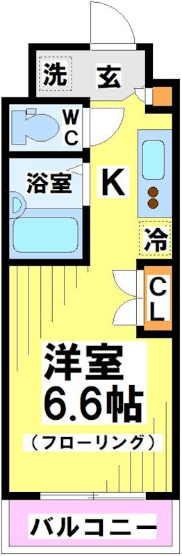 グリーンテラス国領 間取り図