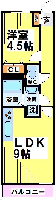 メゾンプチカリーノ 間取り