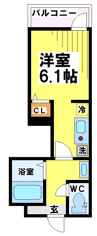 東京都調布市多摩川２丁目 間取り