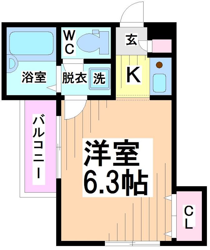 コムYS 間取り