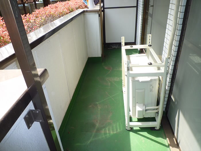 第六麻生マンション ベランダ