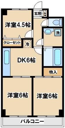 メゾン南烏山 間取り