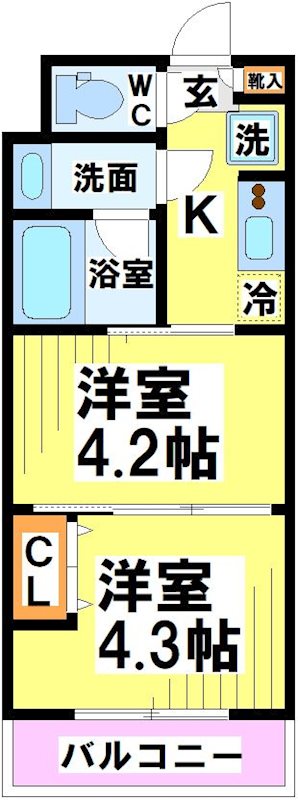 ガーラ・ヴィスタ調布 間取り