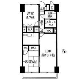 グランドール武戸野 間取り