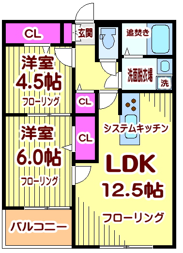 ベルミナ仙川 間取り