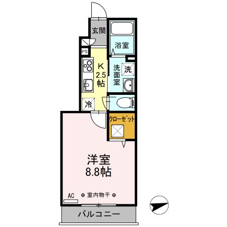 ヴェルサン調布 間取り