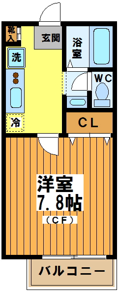 ドエル弐番館  間取り
