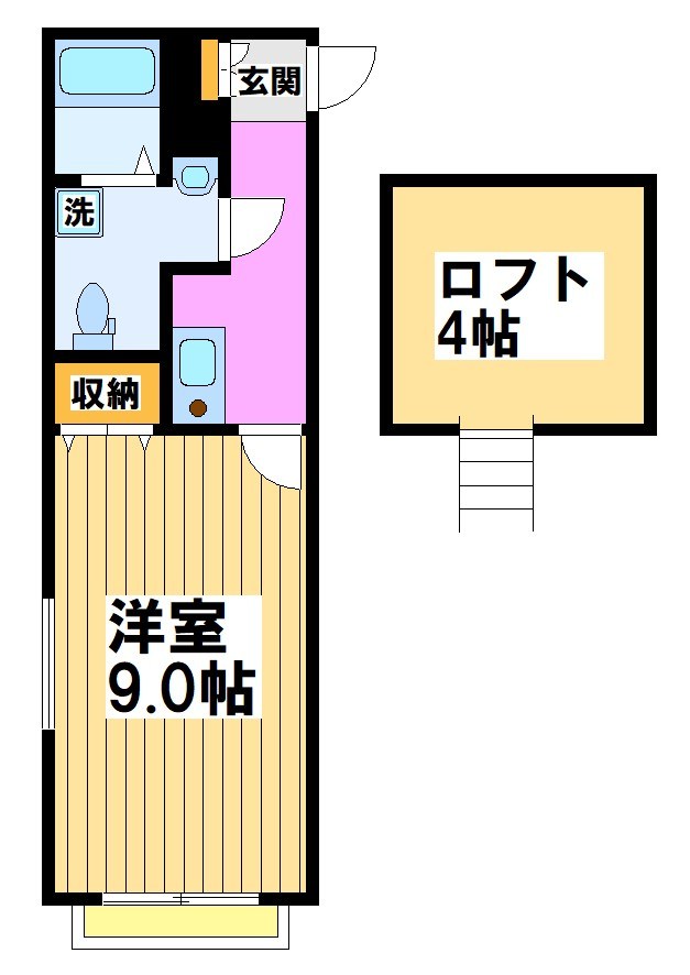 カトルセゾン調布 間取り