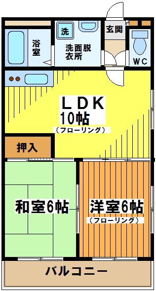 クレセントトミザワ 間取り