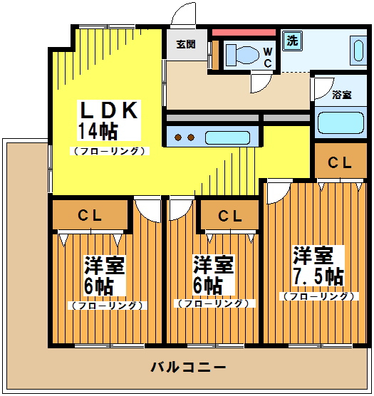 横田ファイブ 間取り