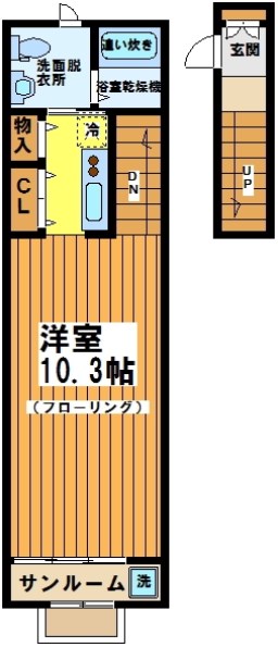 シルフィード八雲Ⅰ 間取り