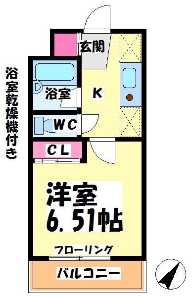 ボンファゼール多摩川  間取り