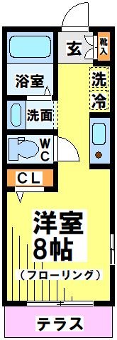 パルコートつつじヶ丘 間取り