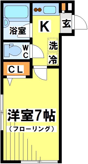 サンフラットつつじヶ丘 間取り