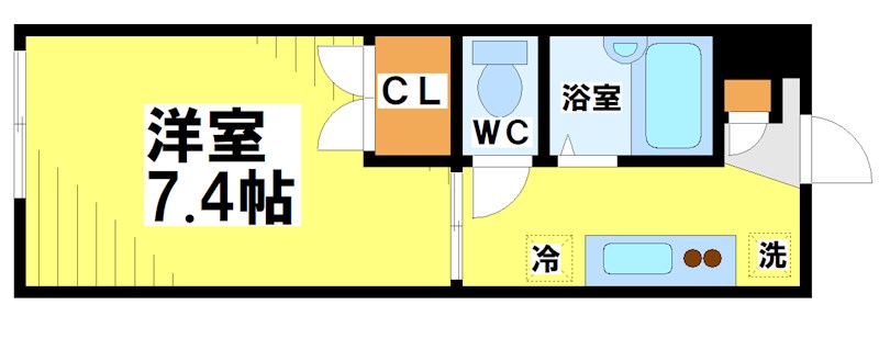 東京都調布市小島町３丁目 間取り