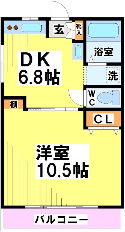 第2メンサンライズビル 間取り図