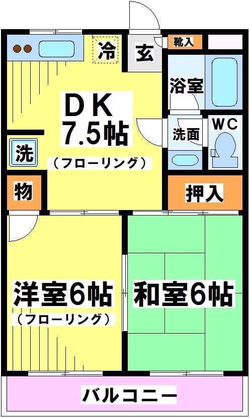 エクセルドエル 間取り