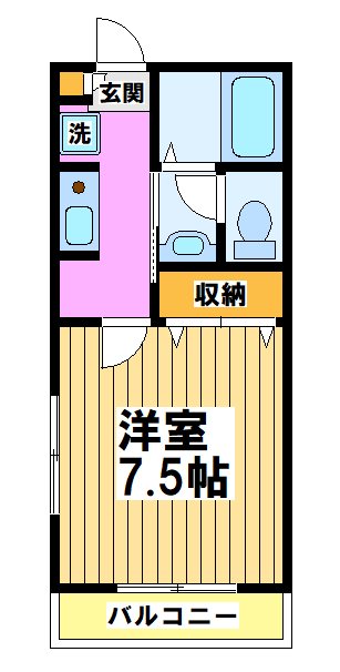 パルコートSATO 間取り