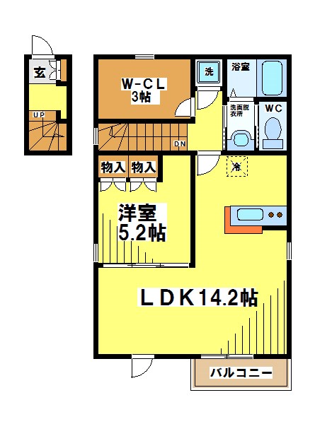 東京都世田谷区北烏山８丁目 間取り