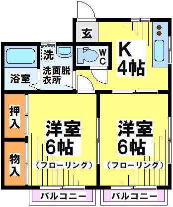 リヴェール鈴木 間取り図