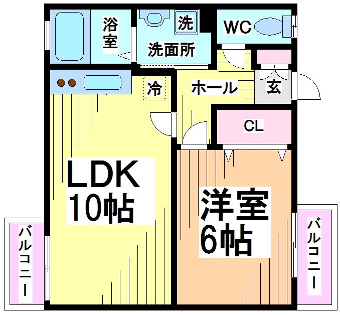 ソレイユ 間取り