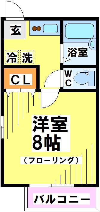SunS・Ｐコーポ（サンエスピーコーポ） 間取り