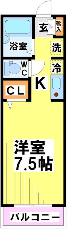 メゾンドルナ 間取り