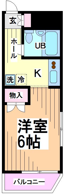 荒井ハイツ 間取り