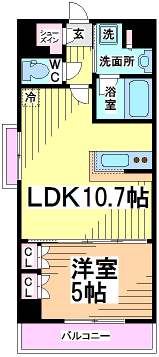 笹塚KYハイツ　 間取り