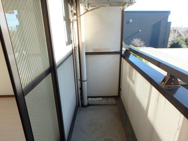 ハウゼ・イイダ ベランダ