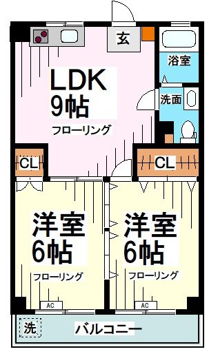 第一笹塚ビル 間取り