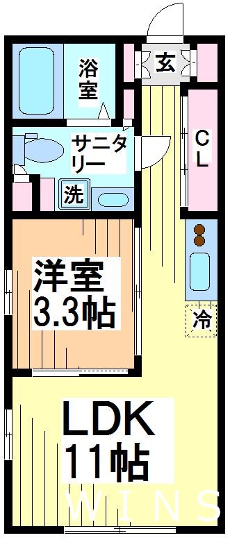 La Perla Sasazuka（ラペルラササヅカ） 間取り