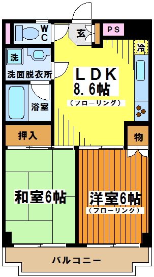ウィステリア仙川 間取り