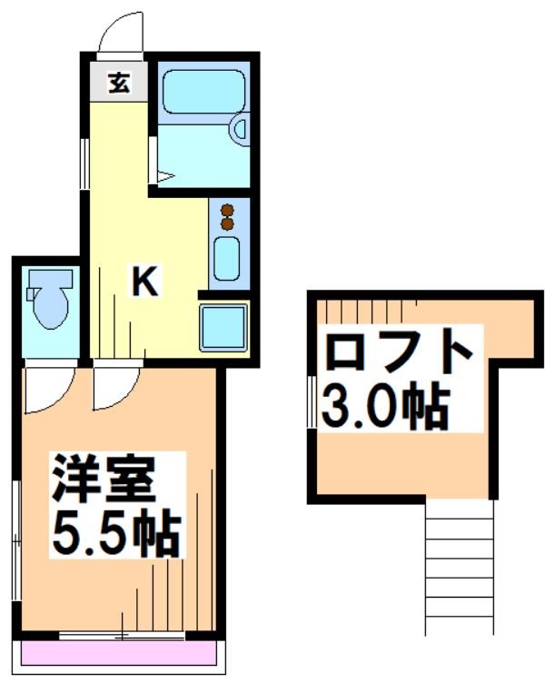 ハイツアイビー 間取り