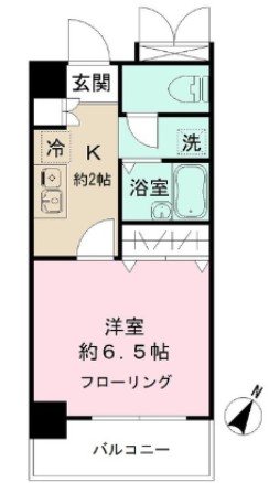 ガーデンサワ 401号室 間取り